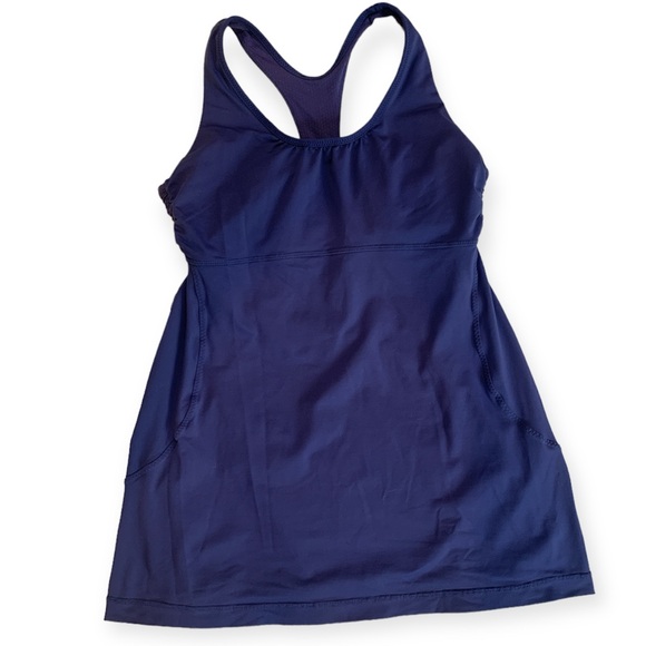 Lululemon, Purple (on the blue side), tank, women’s size 8 - Picture 3 of 6